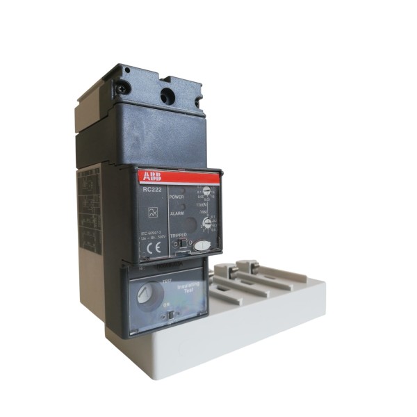 Abb 1sda053869r1 rc222/1 déclencheur différentiel basse tension fixe t1 4p